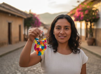 Llavero eco amigable de Búho