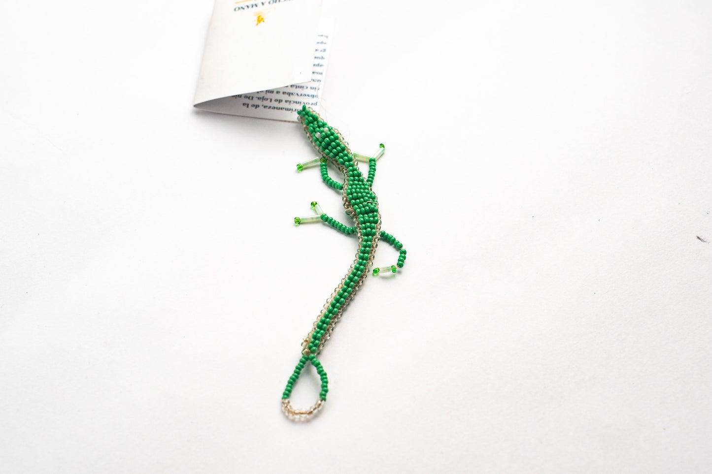 Llavero Exótico Reptil Verde