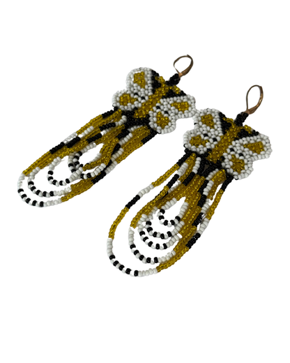 Aretes “Mariposa Dorada Amazónica”