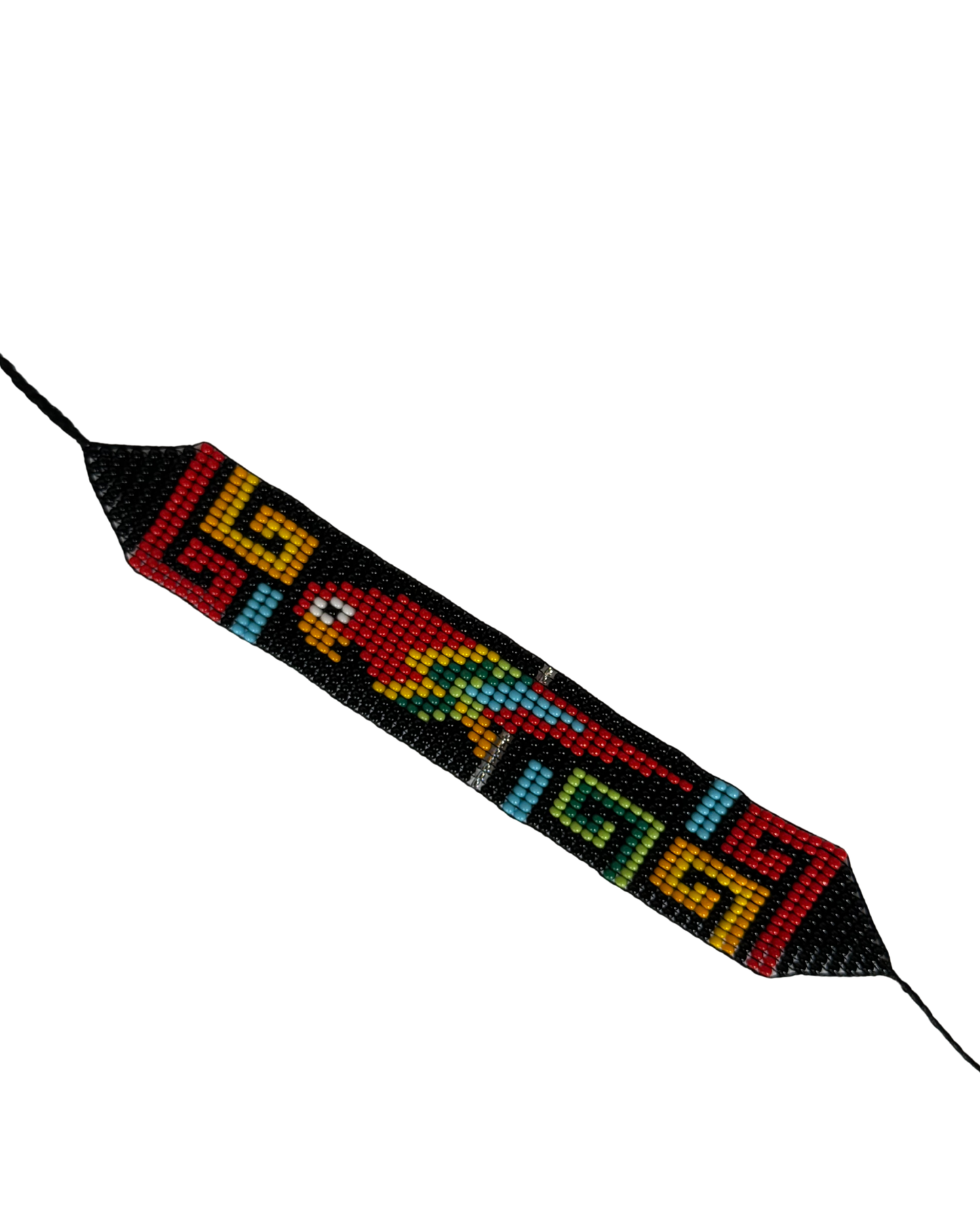 Brazalete Guacamayo rojo