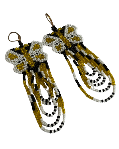 Aretes “Mariposa Dorada Amazónica”