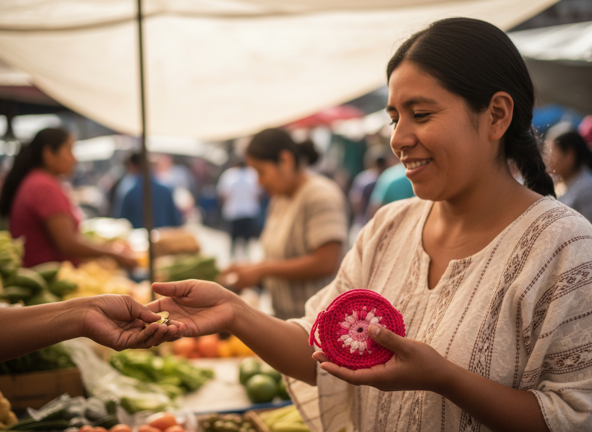 Monedero Rosa Encantada