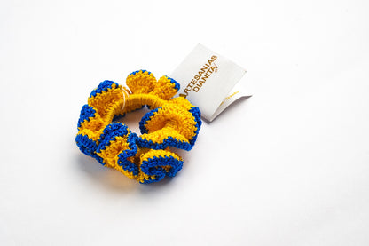 Moño Tejido Crochet